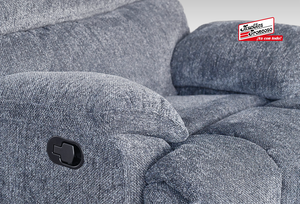 SILLÓN OASIS LINETTE GRIS OXFORD RECLINABLE