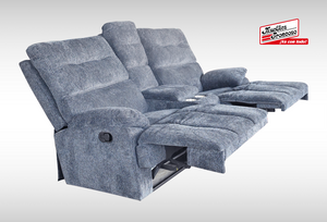 SOFÁ Y LOVE SEAT OASIS LINETTE GIS OXFORD RECLINABLE