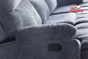 SOFÁ Y LOVE SEAT OASIS LINETTE GIS OXFORD RECLINABLE
