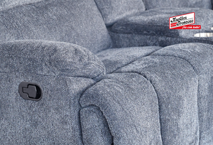 SOFÁ Y LOVE SEAT OASIS LINETTE GIS OXFORD RECLINABLE