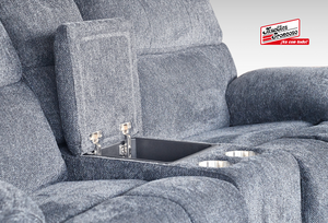 SOFÁ Y LOVE SEAT OASIS LINETTE GIS OXFORD RECLINABLE