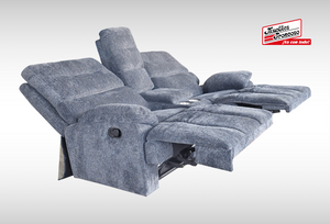 SOFÁ Y LOVE SEAT OASIS LINETTE GIS OXFORD RECLINABLE
