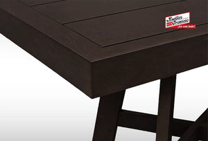 ANTECOMEDOR VIENA AMARANTO CON 4 SILLAS Y BANCA RUSSEL ALPHA LATTE