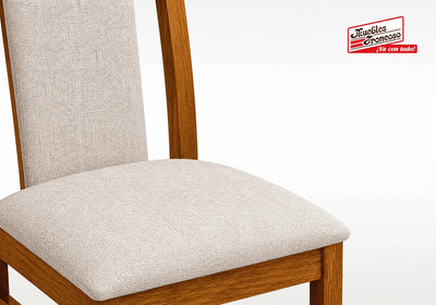 SILLA ARUBA AVELLANA BEIGE