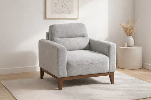 SILLÓN BORA NÁPOLES GRIS