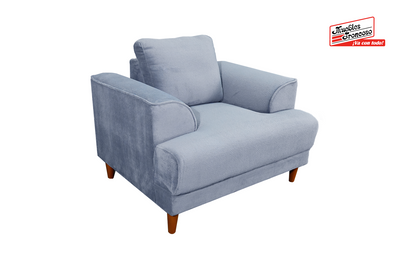 SOFÁ, LOVE SEAT Y SILLÓN BLISS FANTE GRIS