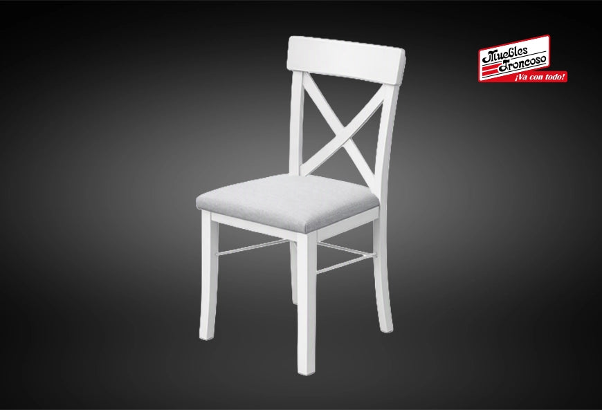 SILLA DAKAR BLANCO JAZZ MINERAL