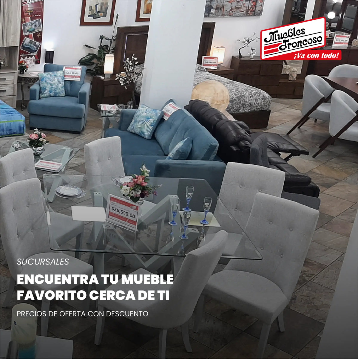 Muebles Troncoso | Banner Mobile