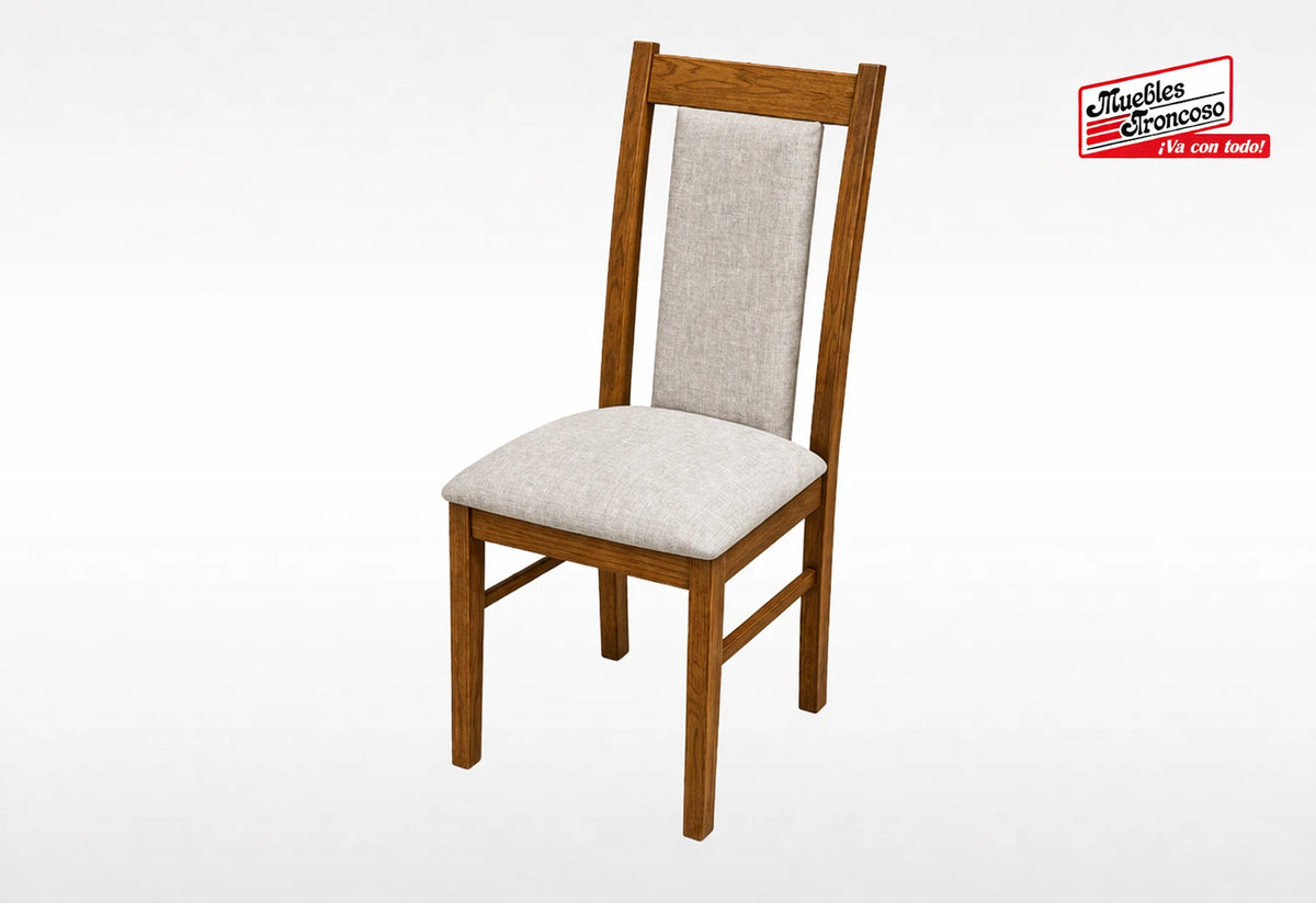 SILLA ARUBA AVELLANA T/BEIGE