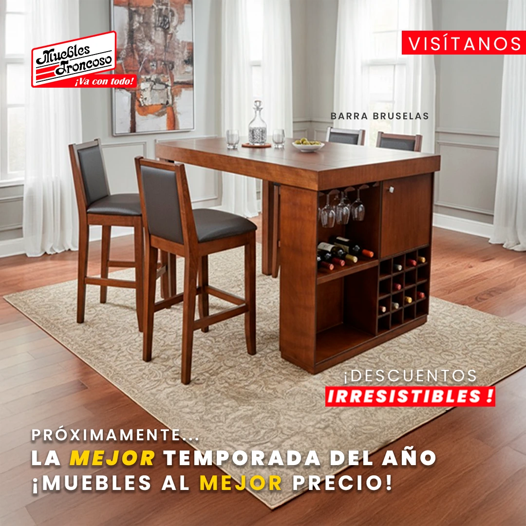 Muebles troncoso barra bruselas