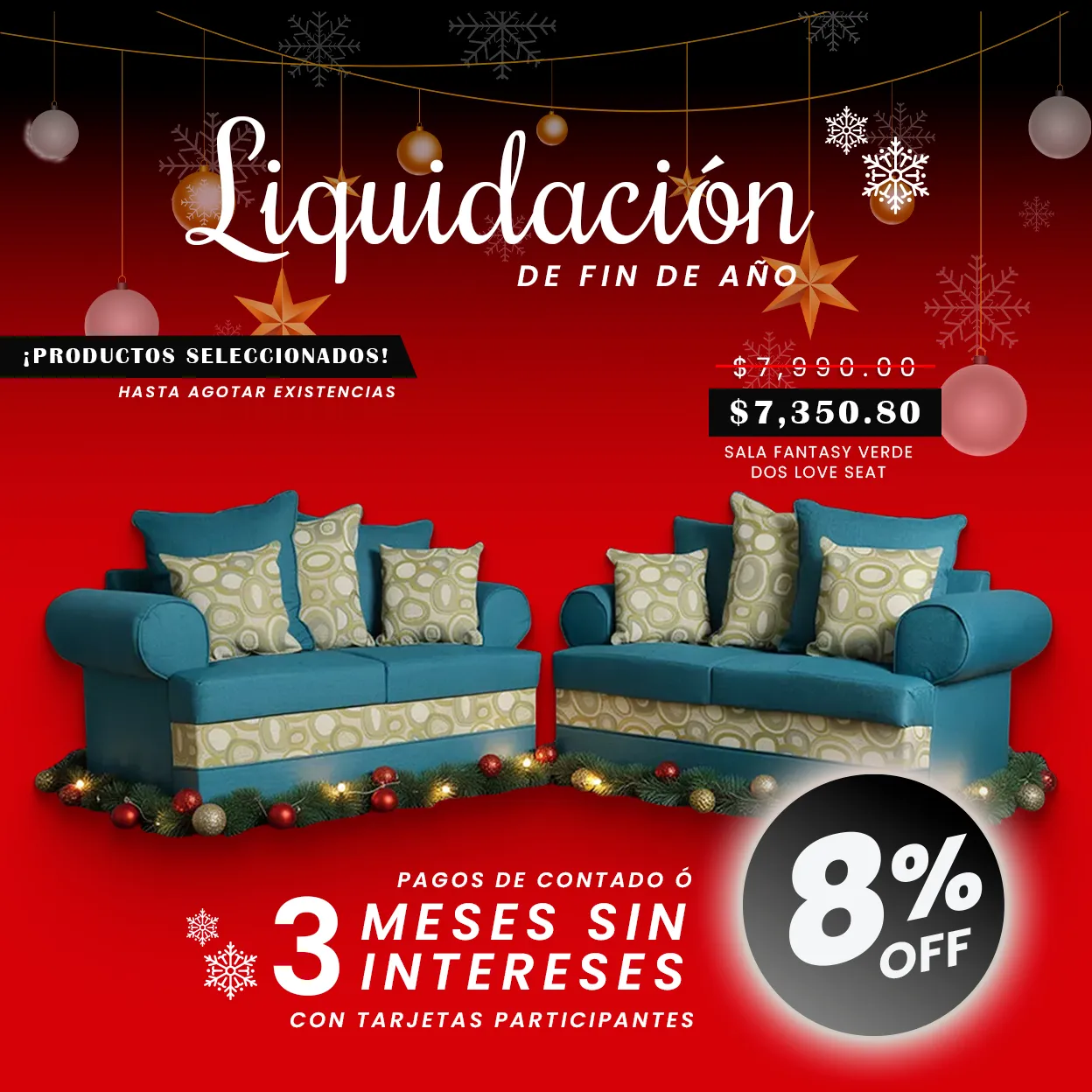 DOS LOVE SEAT FANTASY VERDE