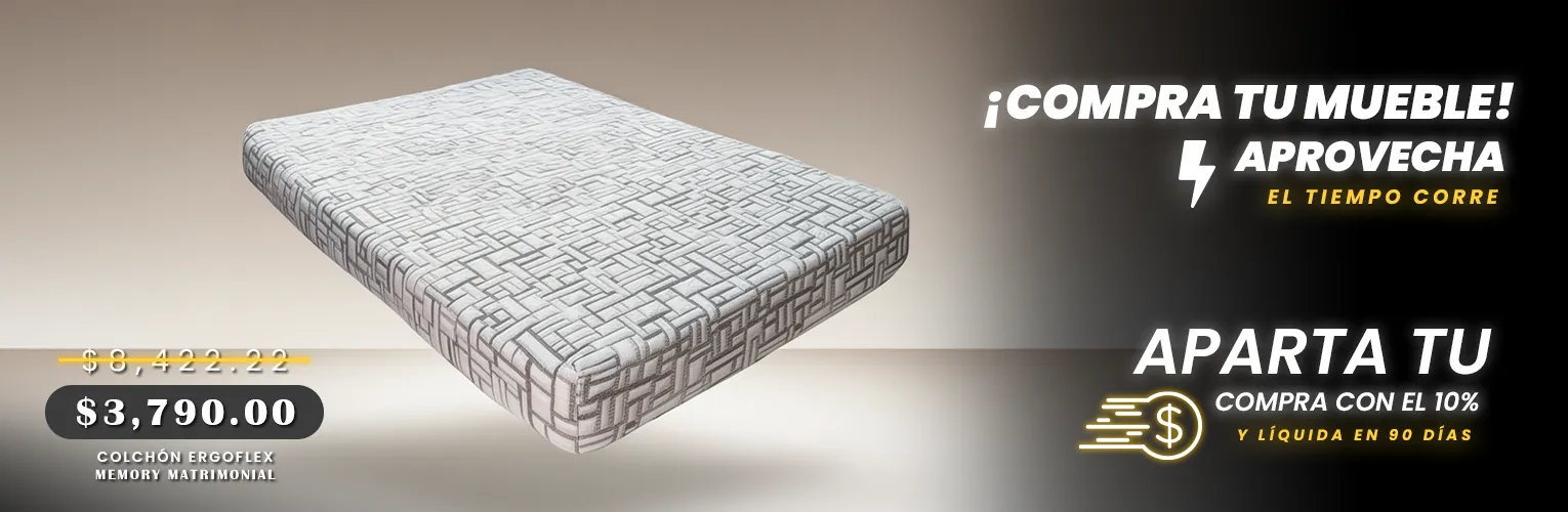 COLCHÓN ERGOFLEX MEMORY MATRIMONIAL COLCHÓN ERGOFLEX MEMORY MATRIMONIAL