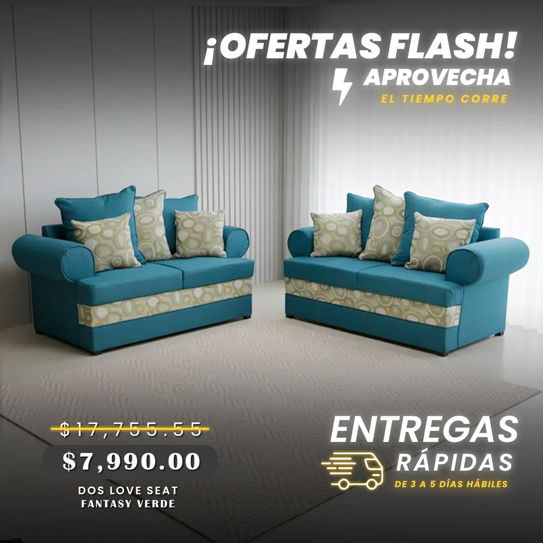 DOS LOVE SEAT FANTASY VERDE