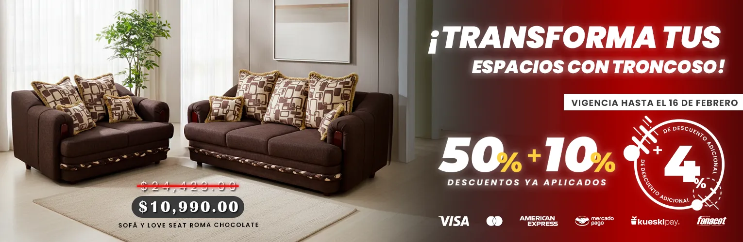 SOFÁ Y LOVE SEAT ROMA CHOCOLATE SOFÁ Y LOVE SEAT ROMA CHOCOLATE