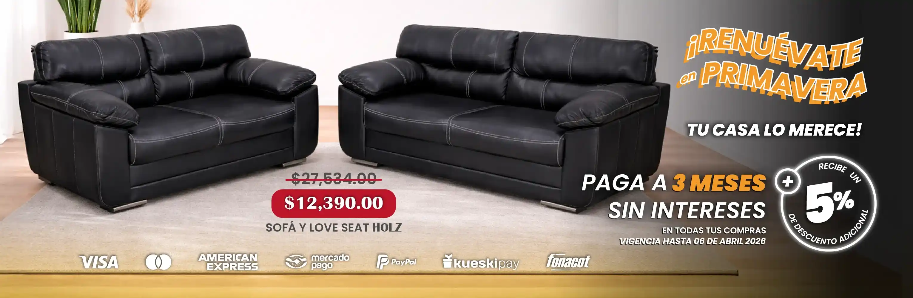 SOFÁ Y LOVE SEAT HOLZ CHOCOLATE