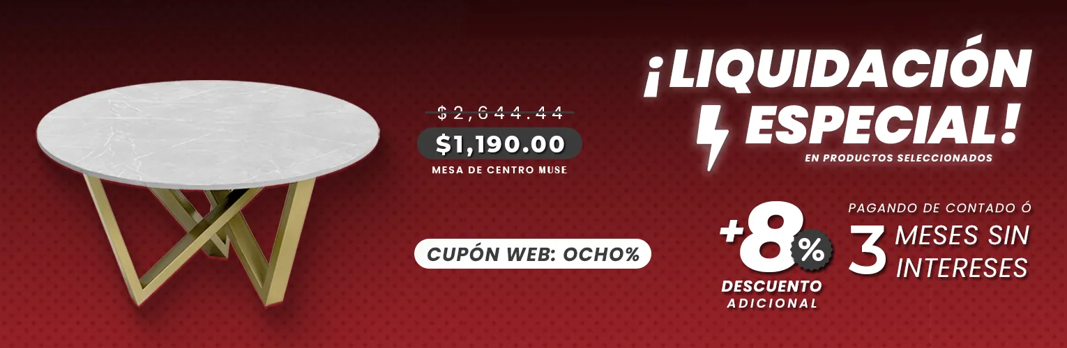 MESA DE CENTRO MUSE MESA DE CENTRO MUSE