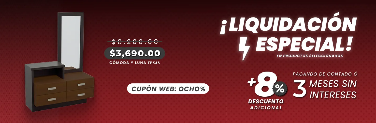 CÓMODA Y LUNA TEXAS NOGAL/CHOCO CÓMODA Y LUNA TEXAS NOGAL/CHOCO