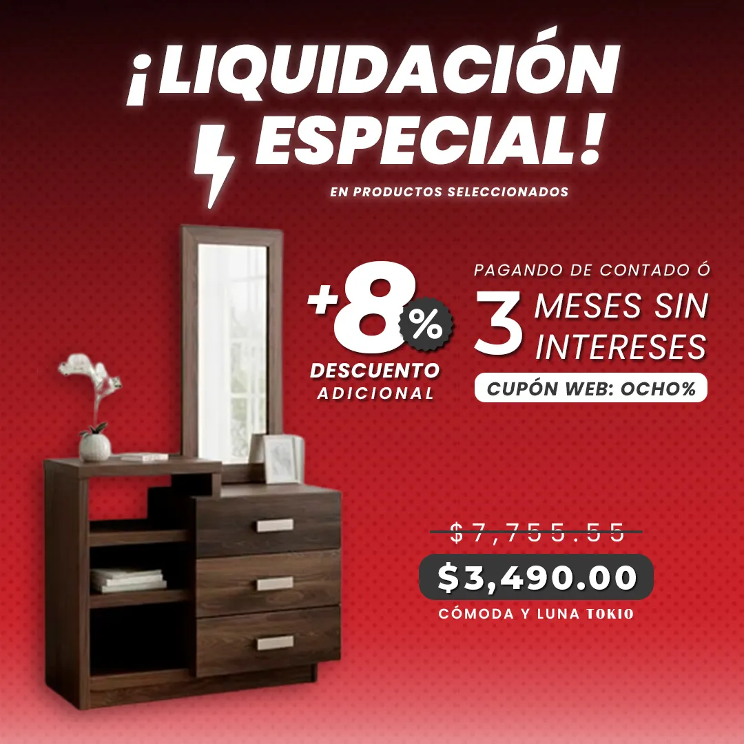 CÓMODA Y LUNA TOKIO CÓMODA Y LUNA TOKIO