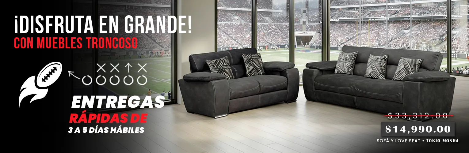 SOFÁ Y LOVE SEAT TOKIO MOSHA NIGHT